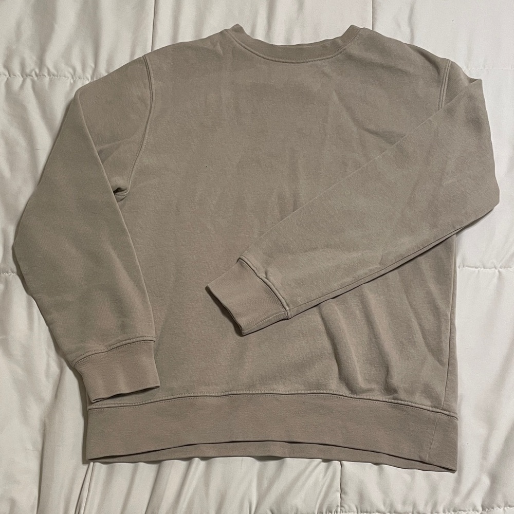 Zara Women’s Beige Crewneck Sweater